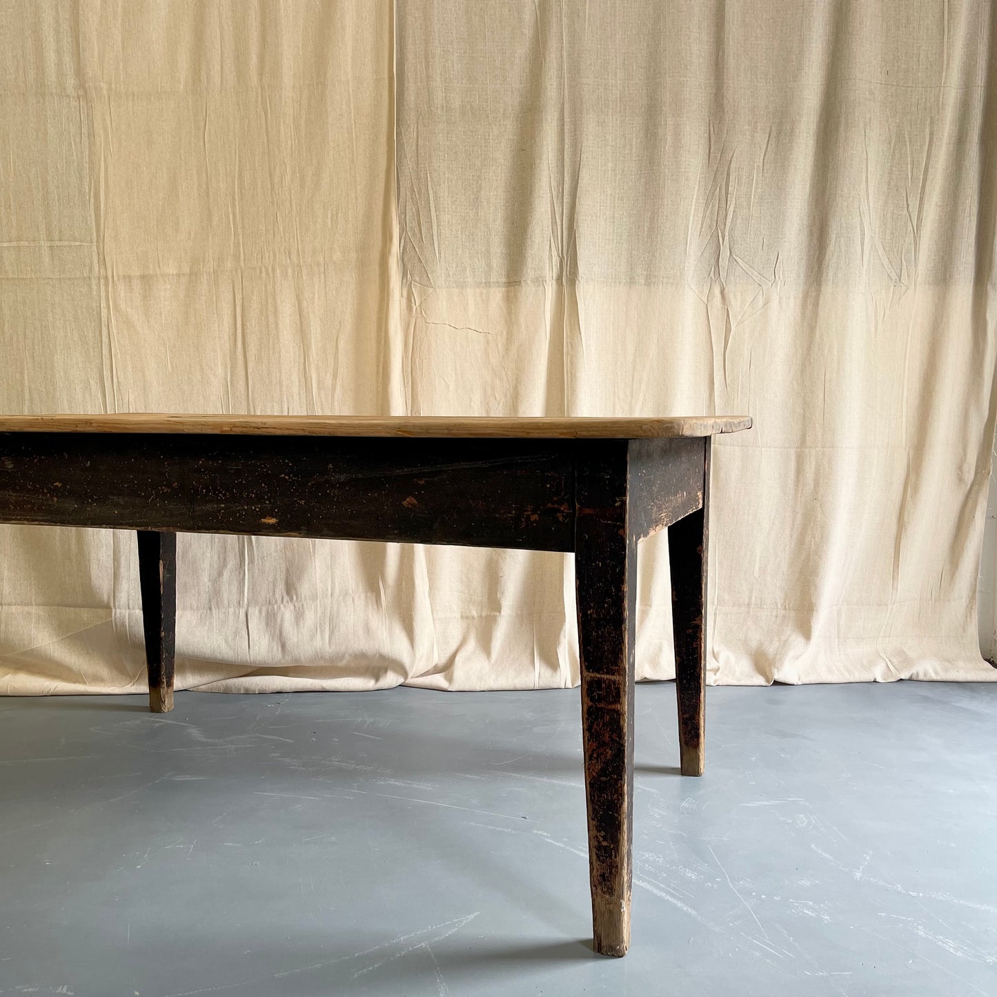 Antique Pine Table - #2191a