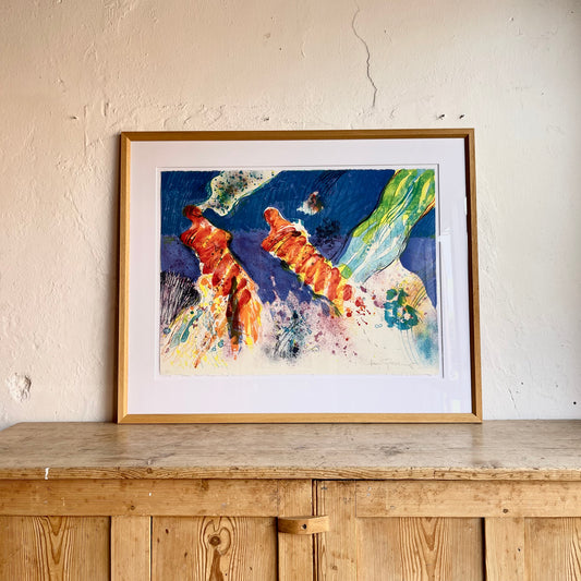Original Abstract By Hans Tyrrestrup - #1441