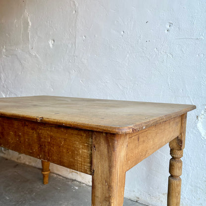 Antique Pine Table - #1873