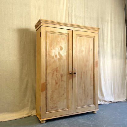 Antique Pine Cupboard - #2390