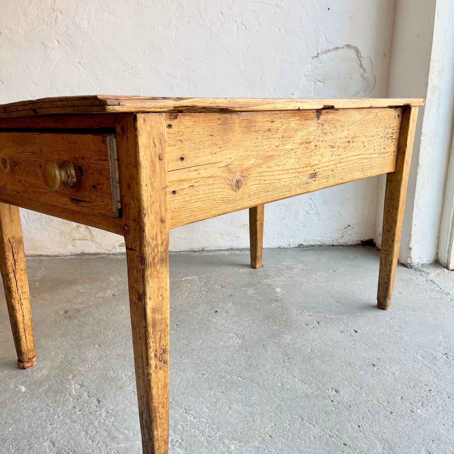 Antique Pine Table -#933