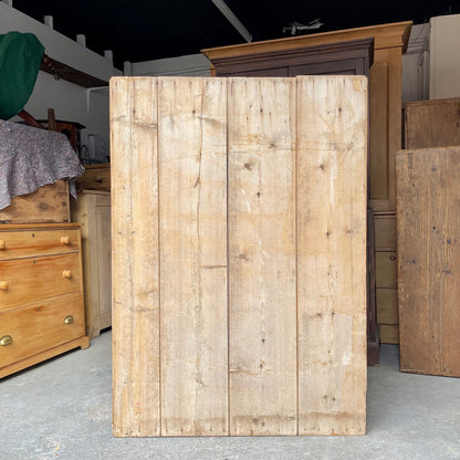 Antique Pine Wardrobe - #1834