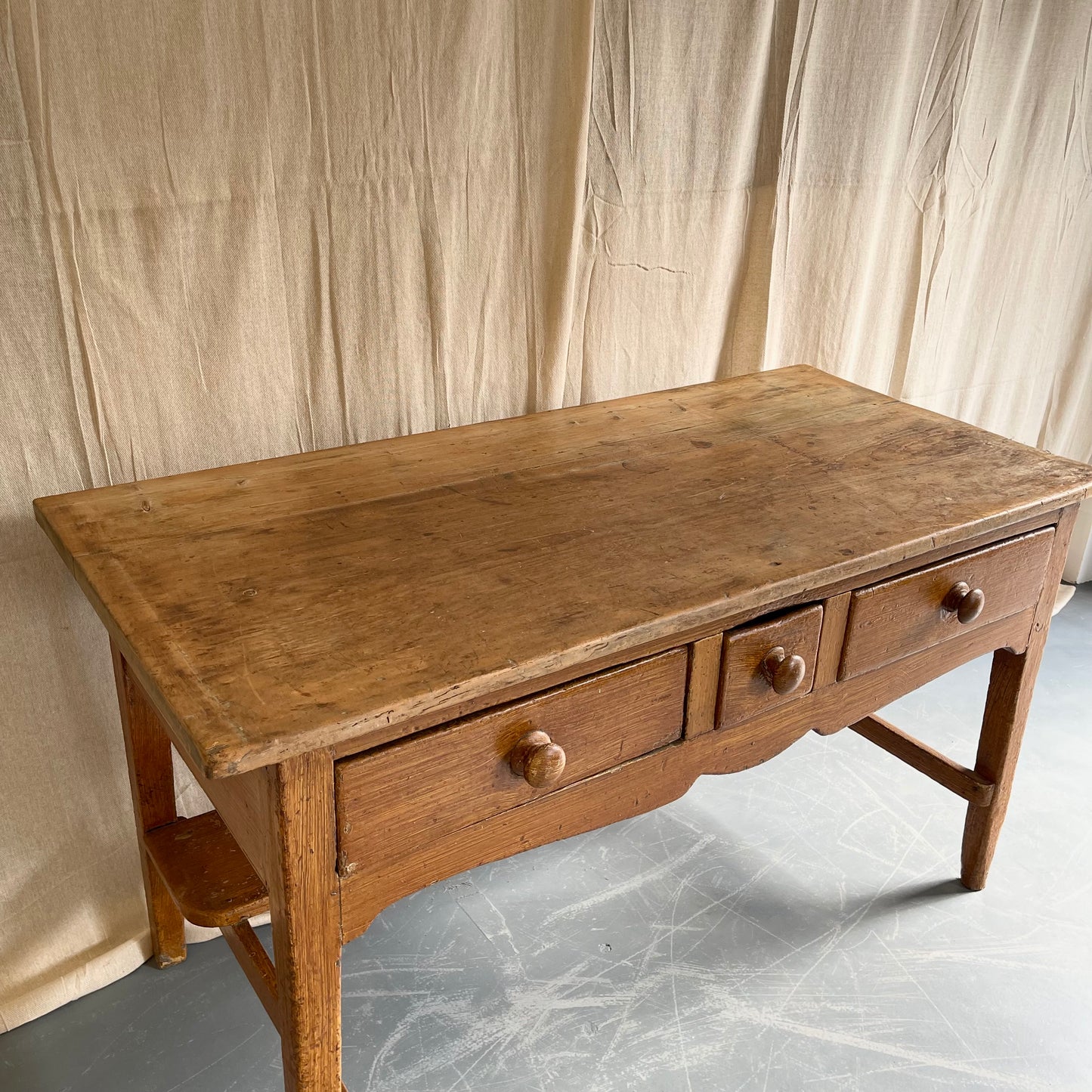 Antique Pine Prep Table - #2314