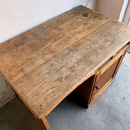 Antique Oak Desk - #2023