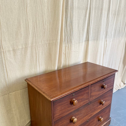 Antique Pine Chest Of Drawers - #1765