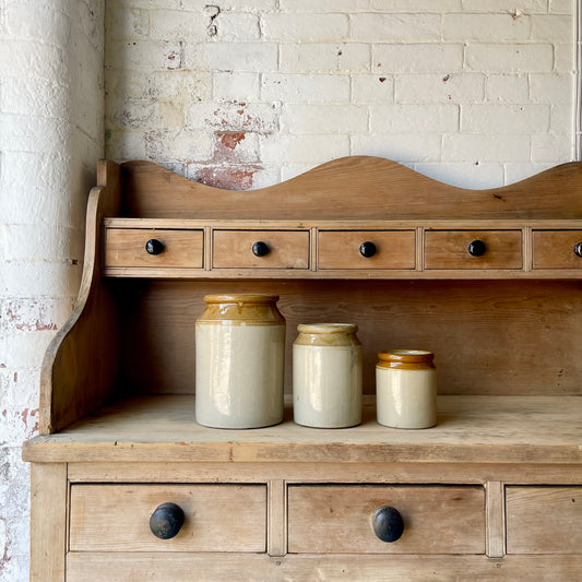 Antique Stoneware Pots