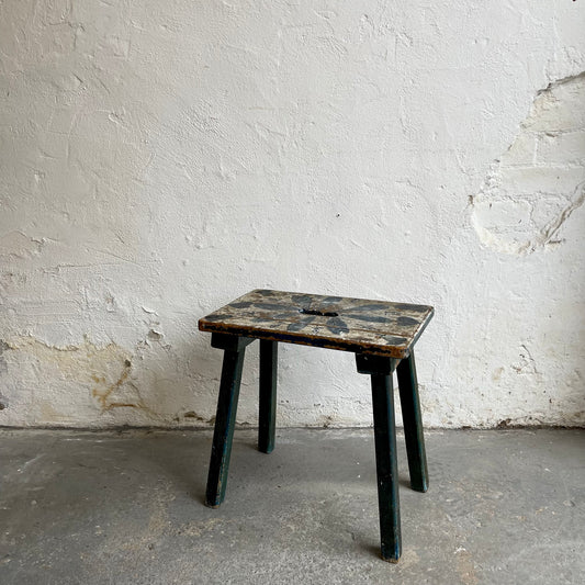 Vintage Painted Stool - #1800