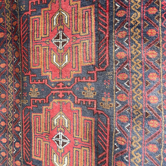 Vintage Persian Wool Rug - #1761
