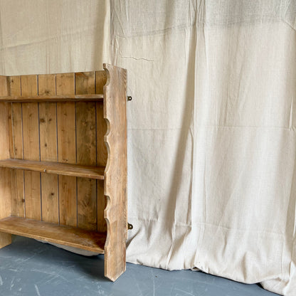 Antique Pine Wall Shelves - #2249