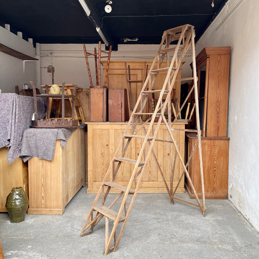 Vintage Wooden Step Ladder