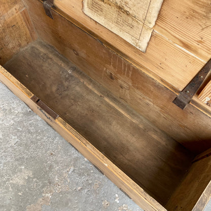 Antique Pine Toolbox - #2027