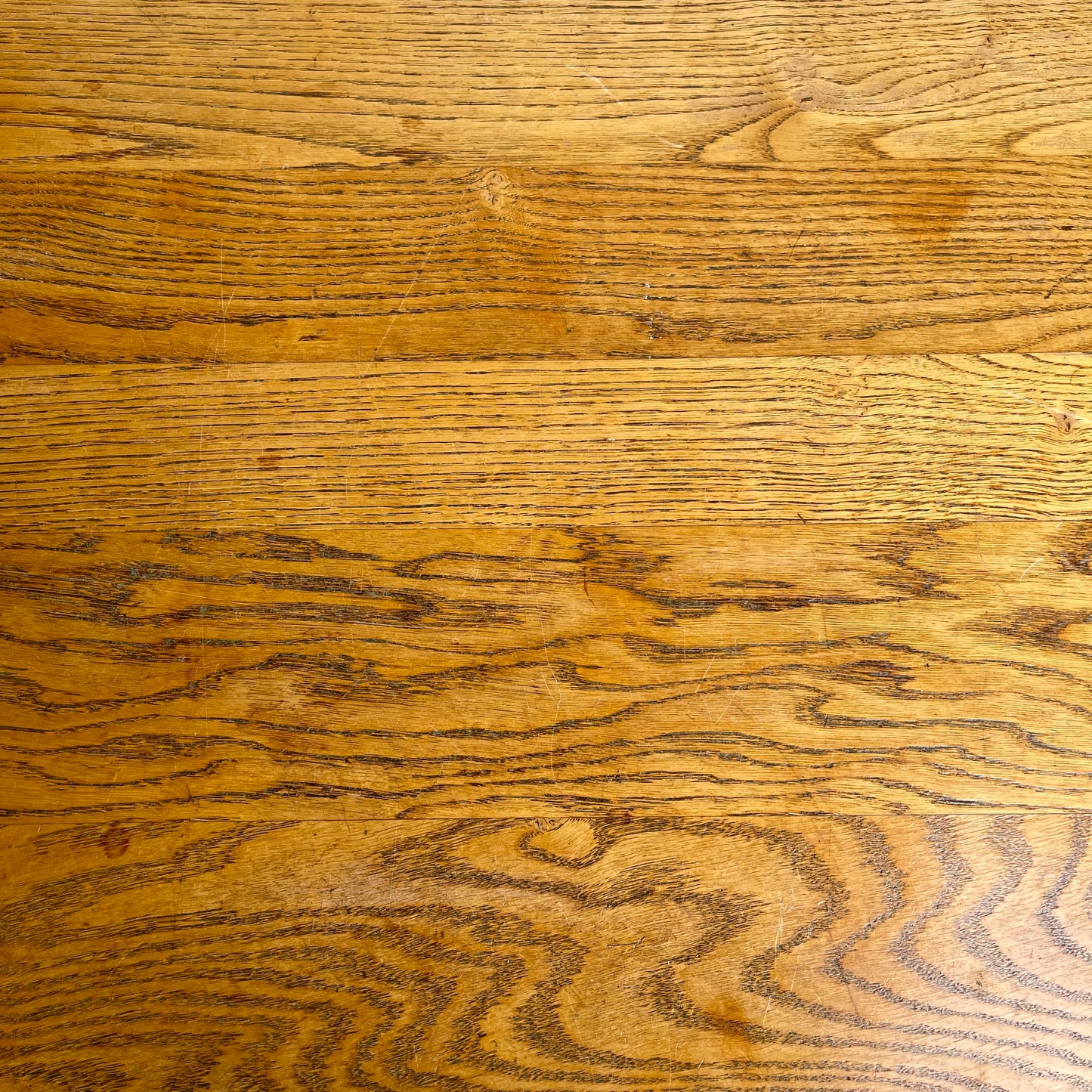 Mid-Century Oak Table - #1348