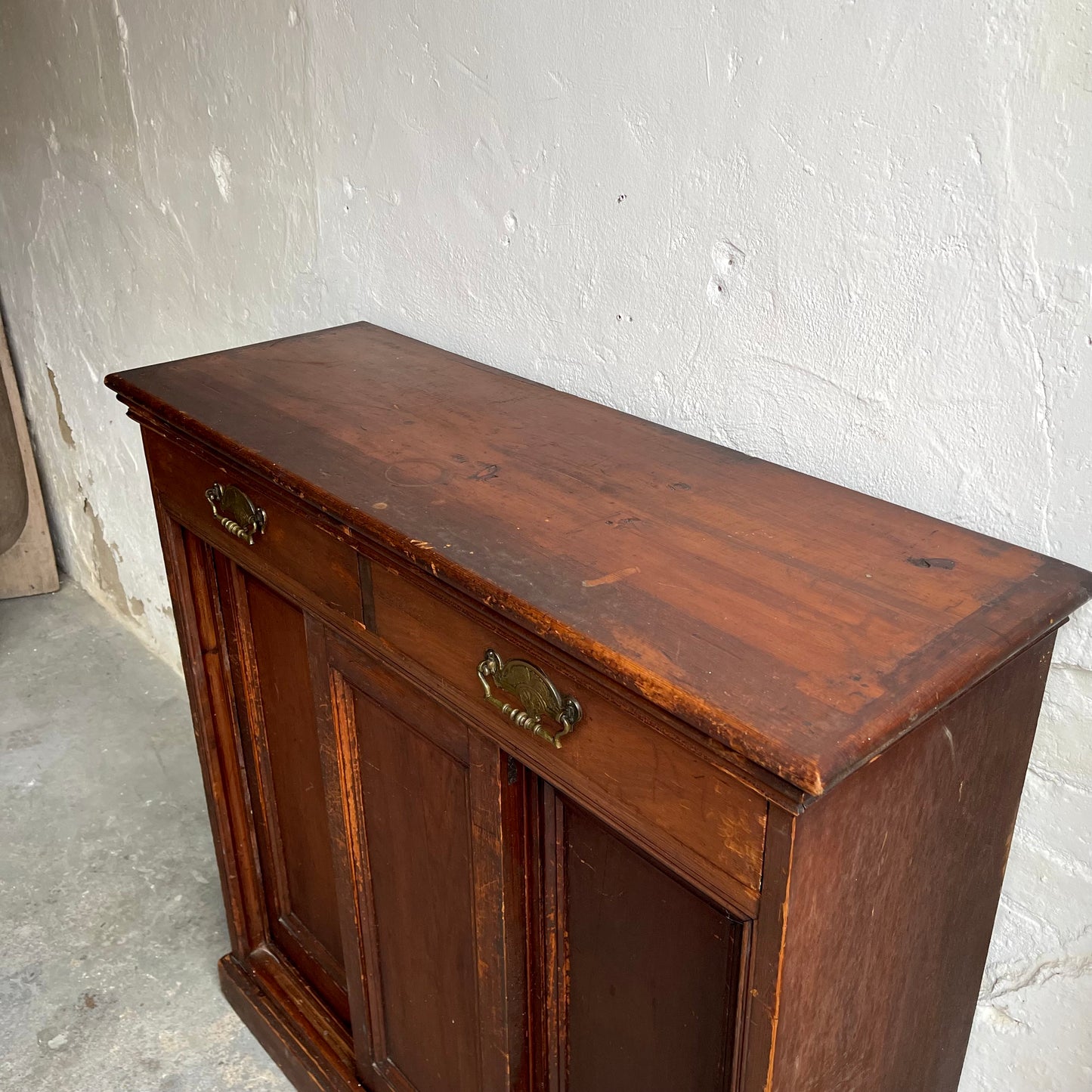 Antique Pine Cupboard - #1891