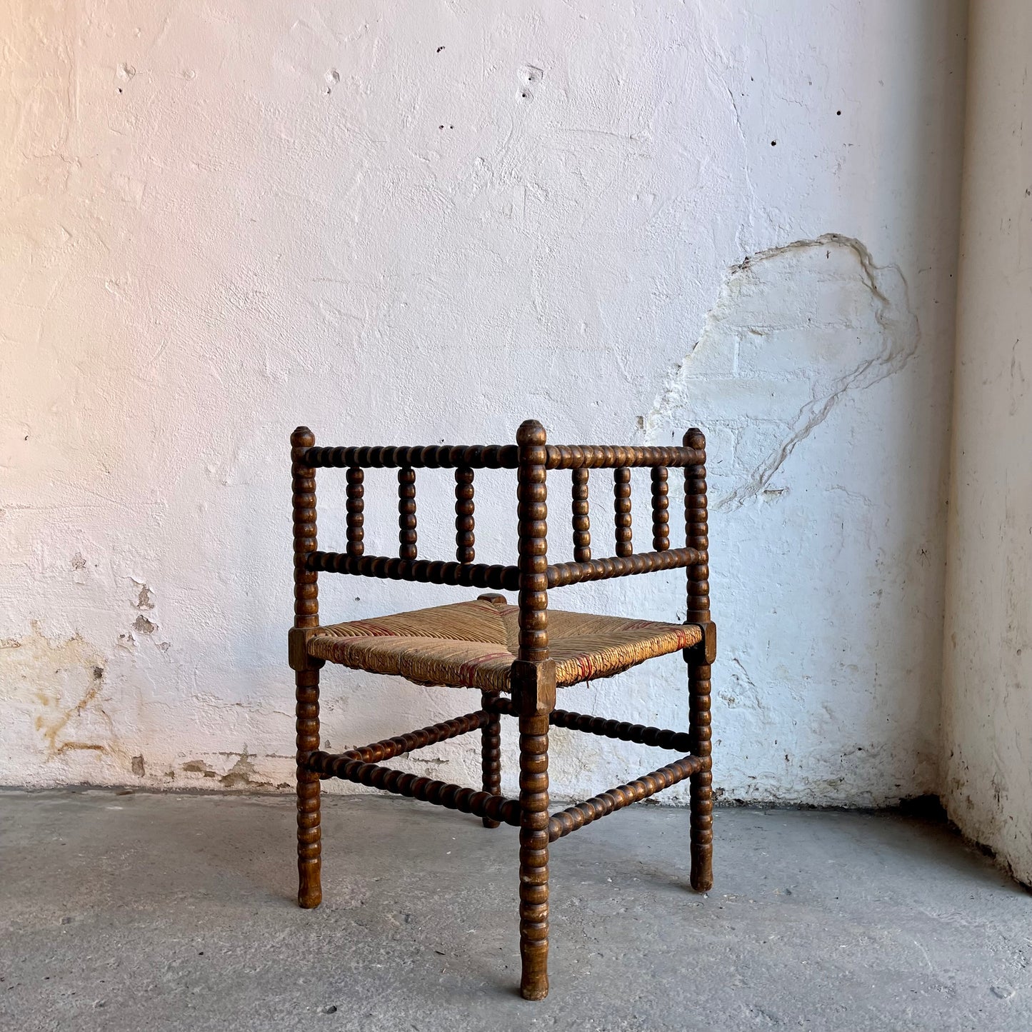 Antique French Bobbin Chair - #2011