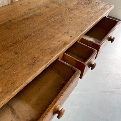 Antique Pine Prep Table - #2314