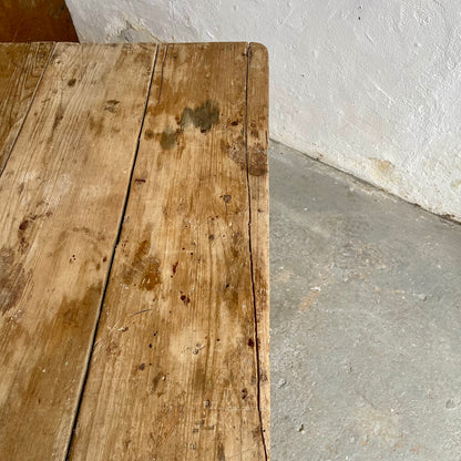 Antique Pine Table - #1835