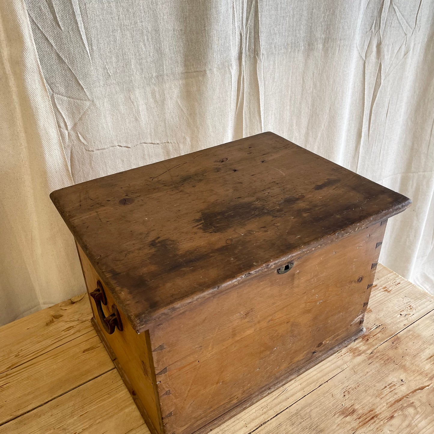 Antique Pine Box - #2204