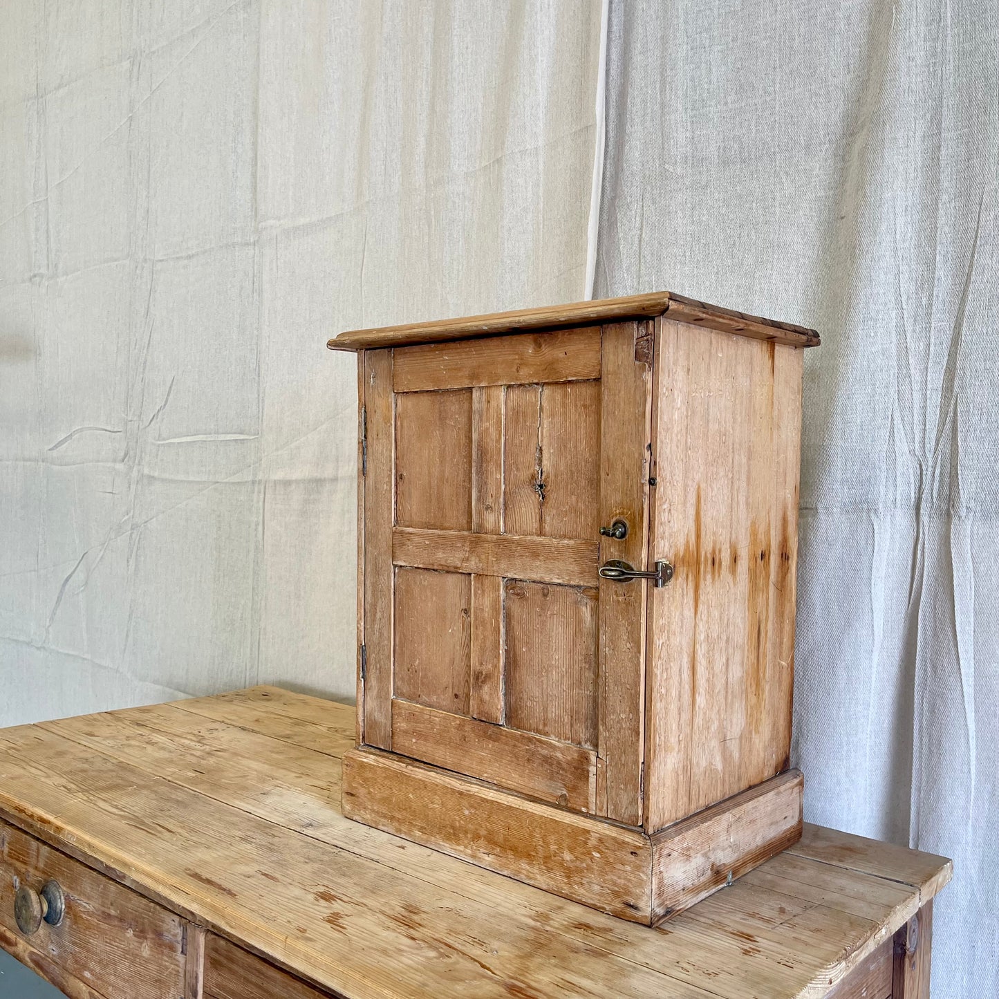 Antique Pine Cupboard - #2202