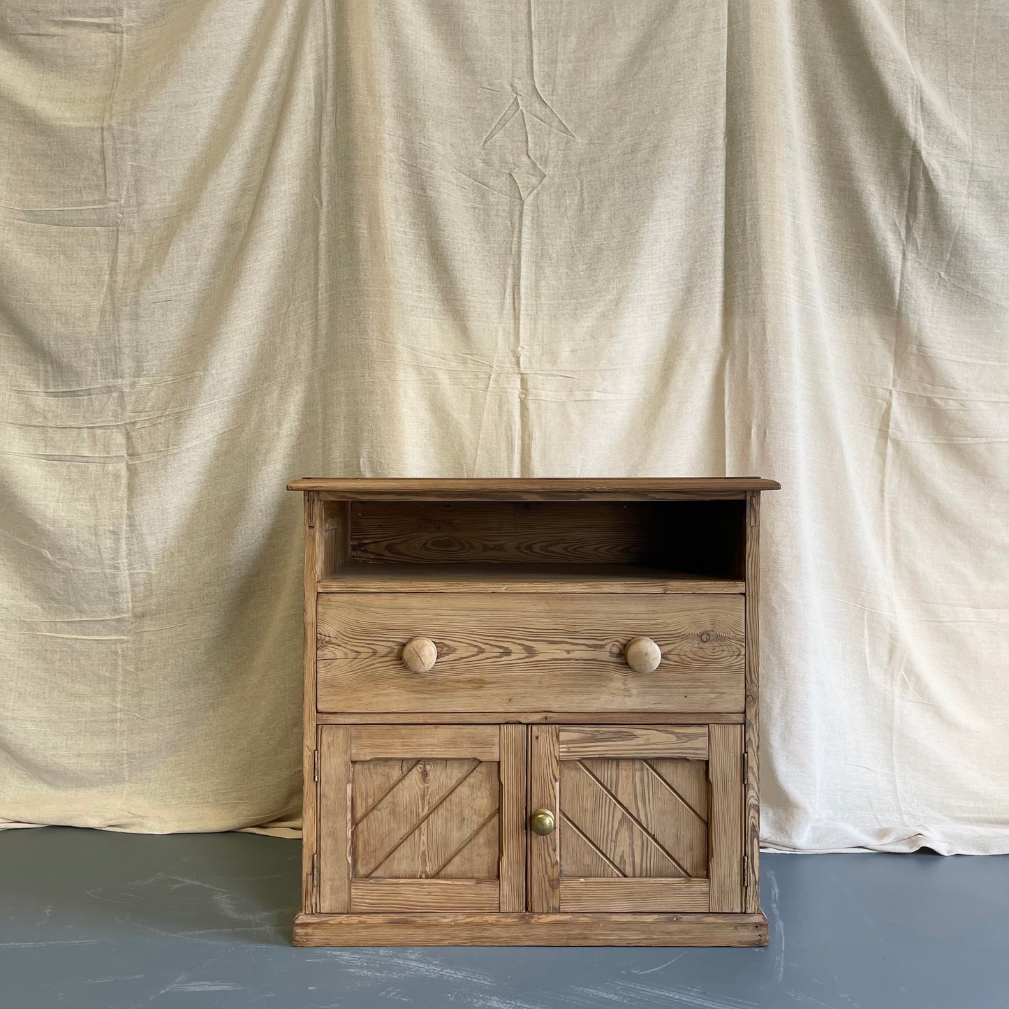 Pitch Pine Cupboard - #1764