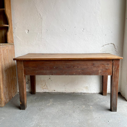 Antique Pine Prep Table -#1256