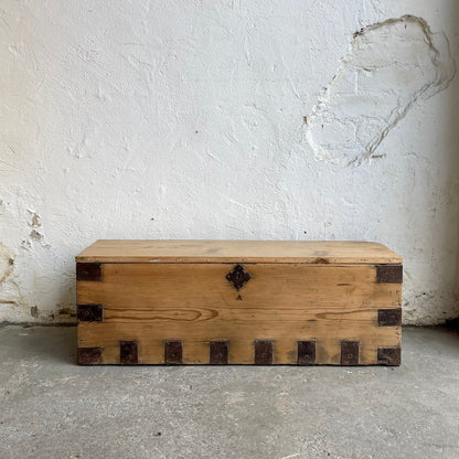 Antique Pine Toolbox - #2027
