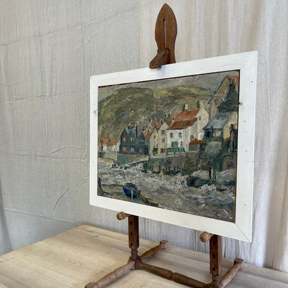 Framed Double Sided Oil Painting - #2067