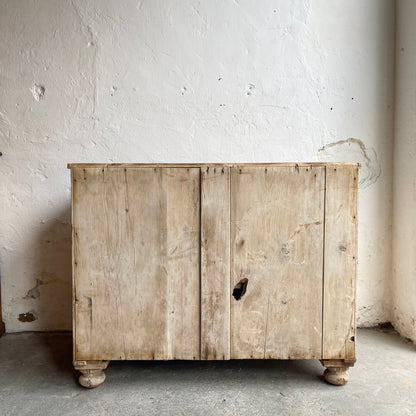 Antique Pine Chest Of Drawers - #