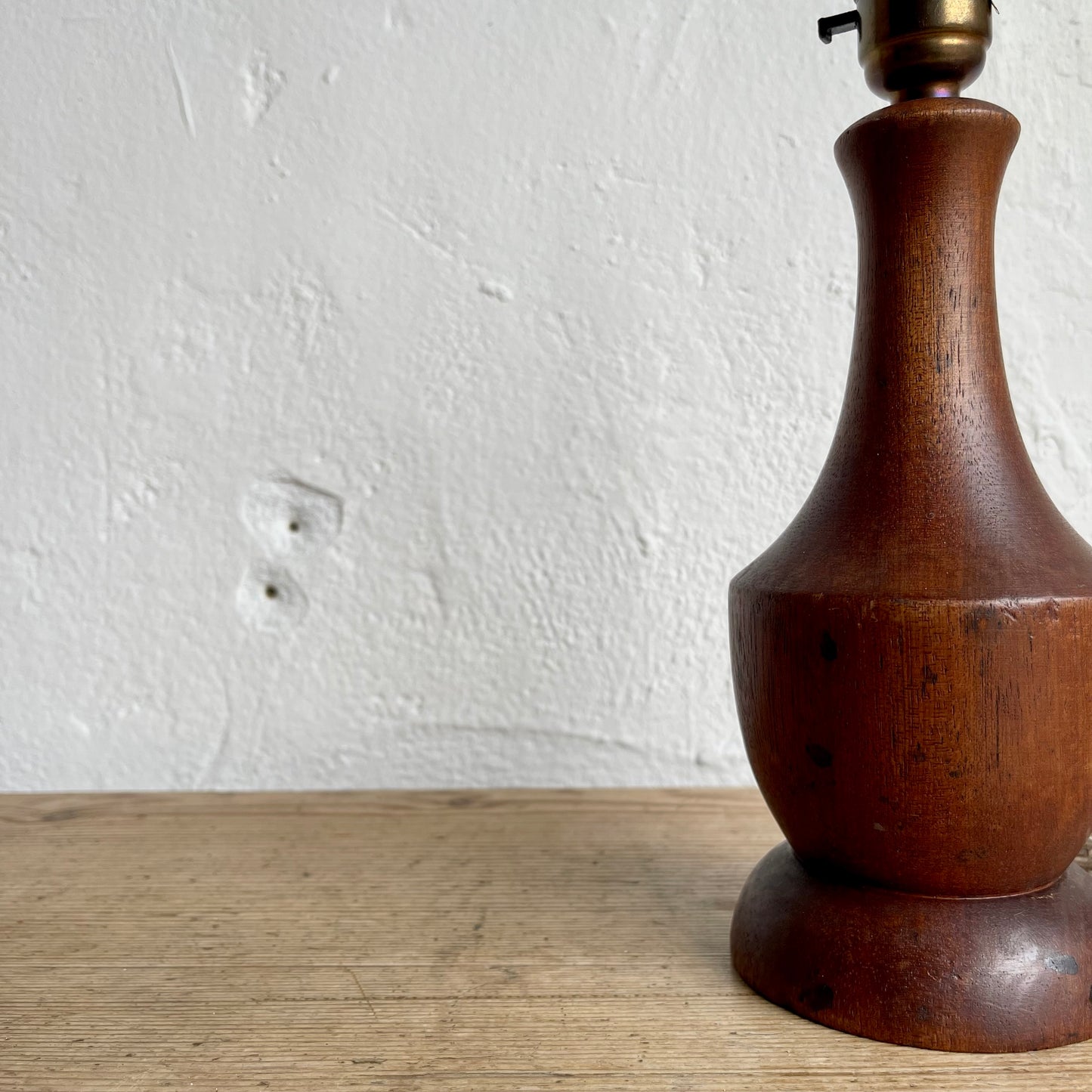 Antique Wooden Lamp