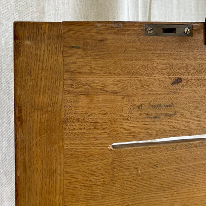 Vintage Ballot Box - #2191c
