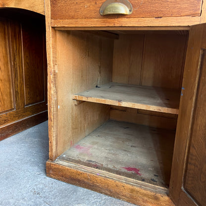 Antique Oak Desk - #2023