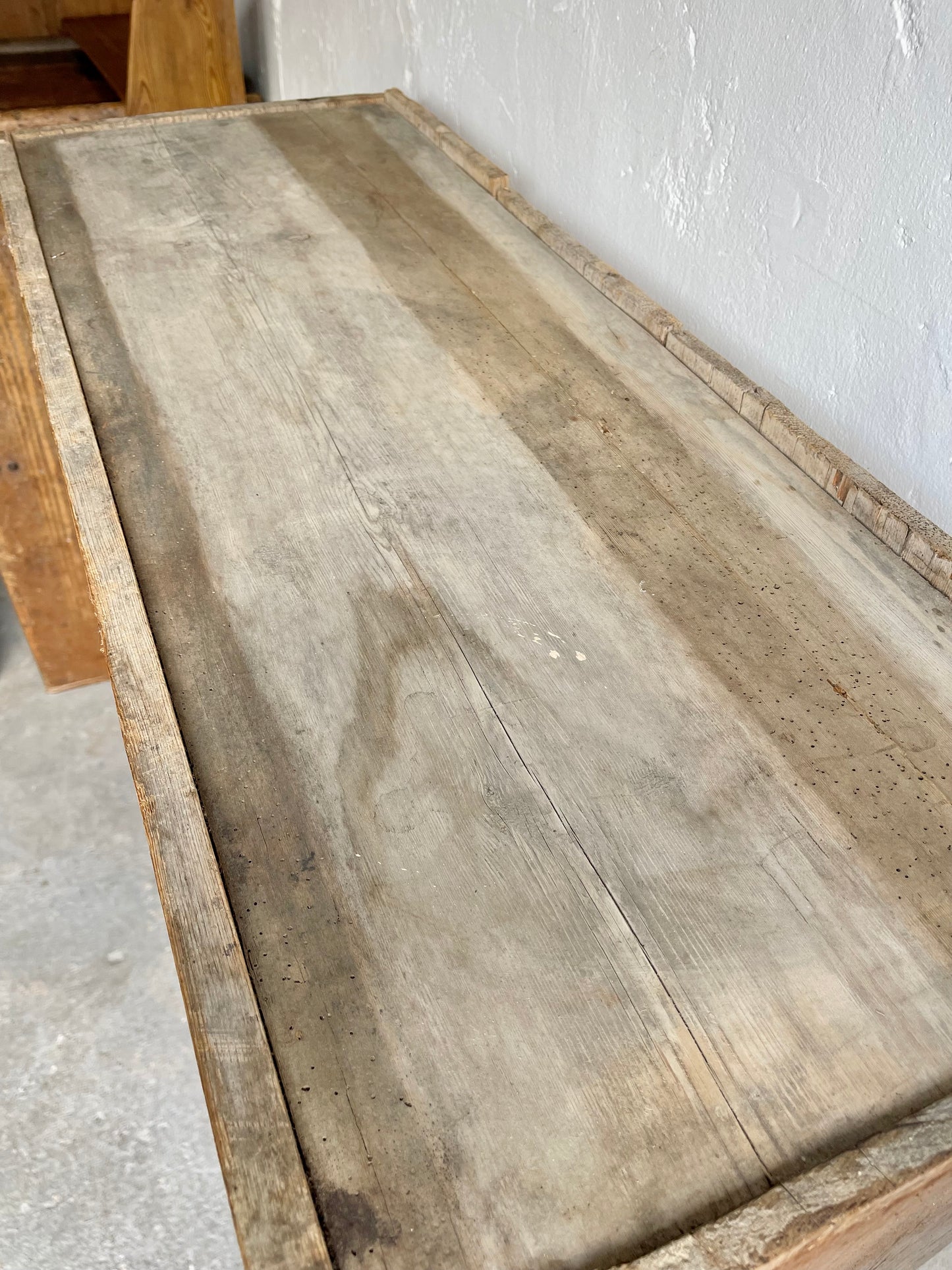 Antique Pine Wardrobe - #1834