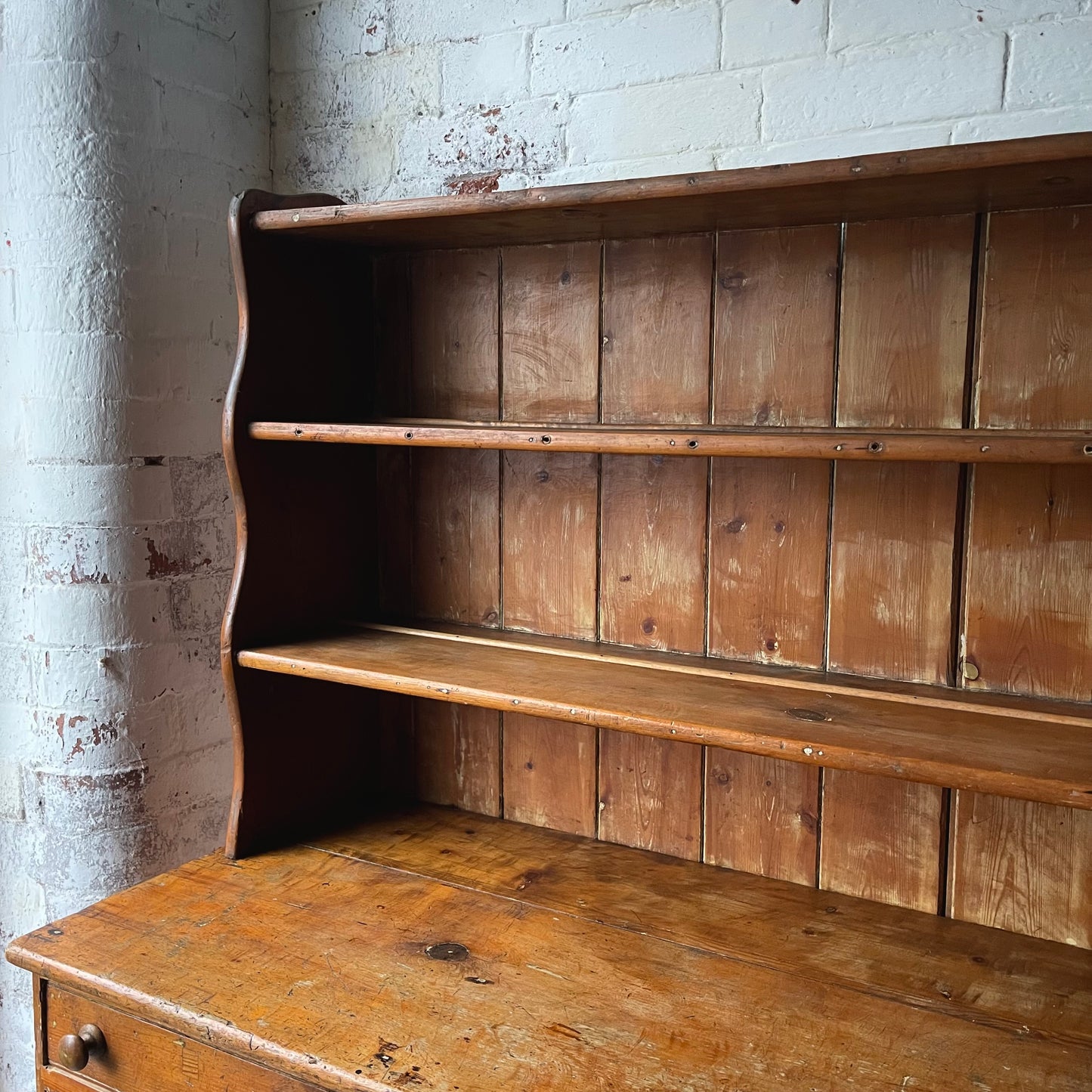 Antique Pine Dresser - #1934