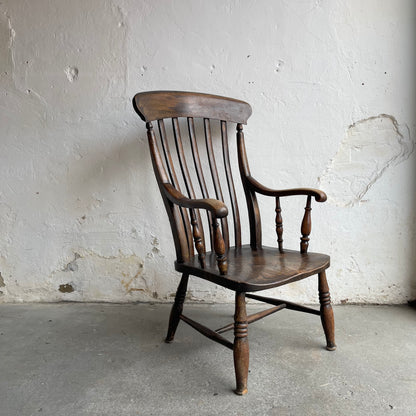 Antique Country Windsor Chair - #2109