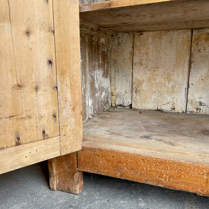 Antique Pine Irish Dresser - #1376