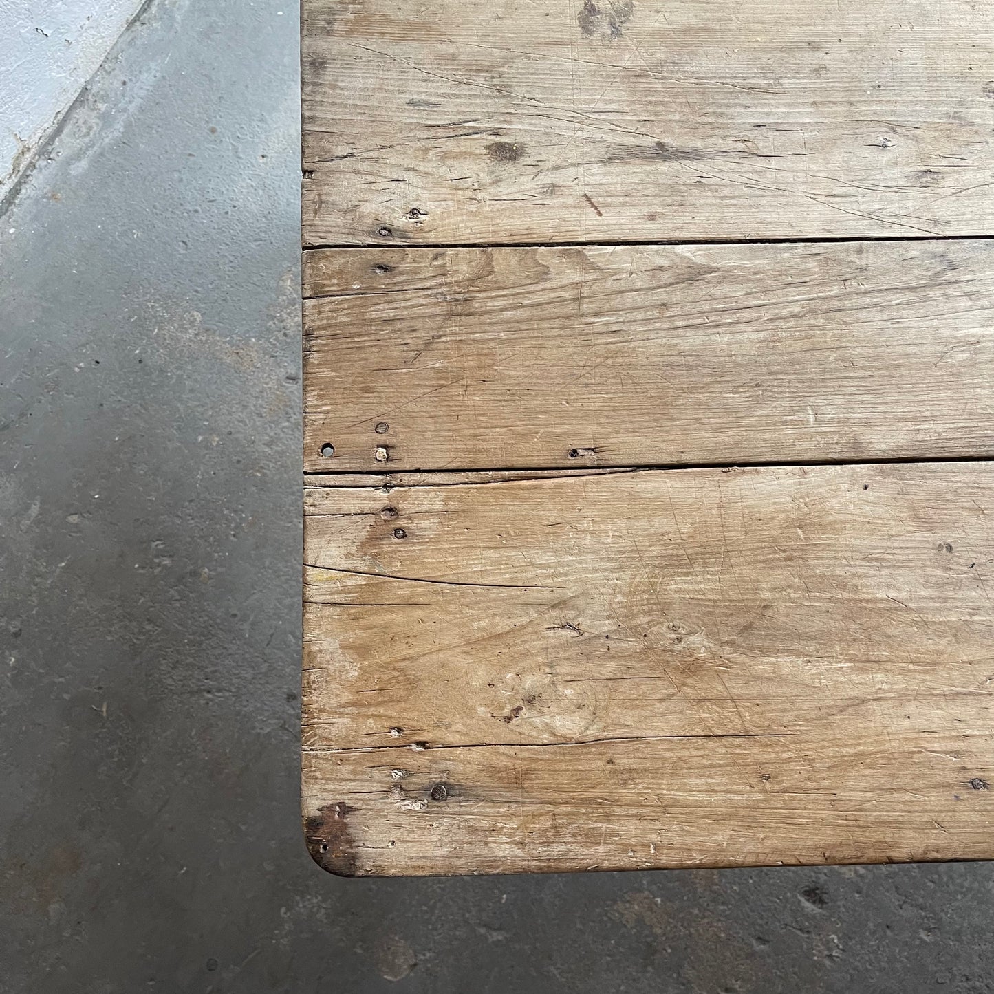 Antique Pine Table - #1835