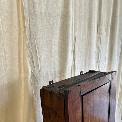 Antique Oak Wall Cupboard - #2201