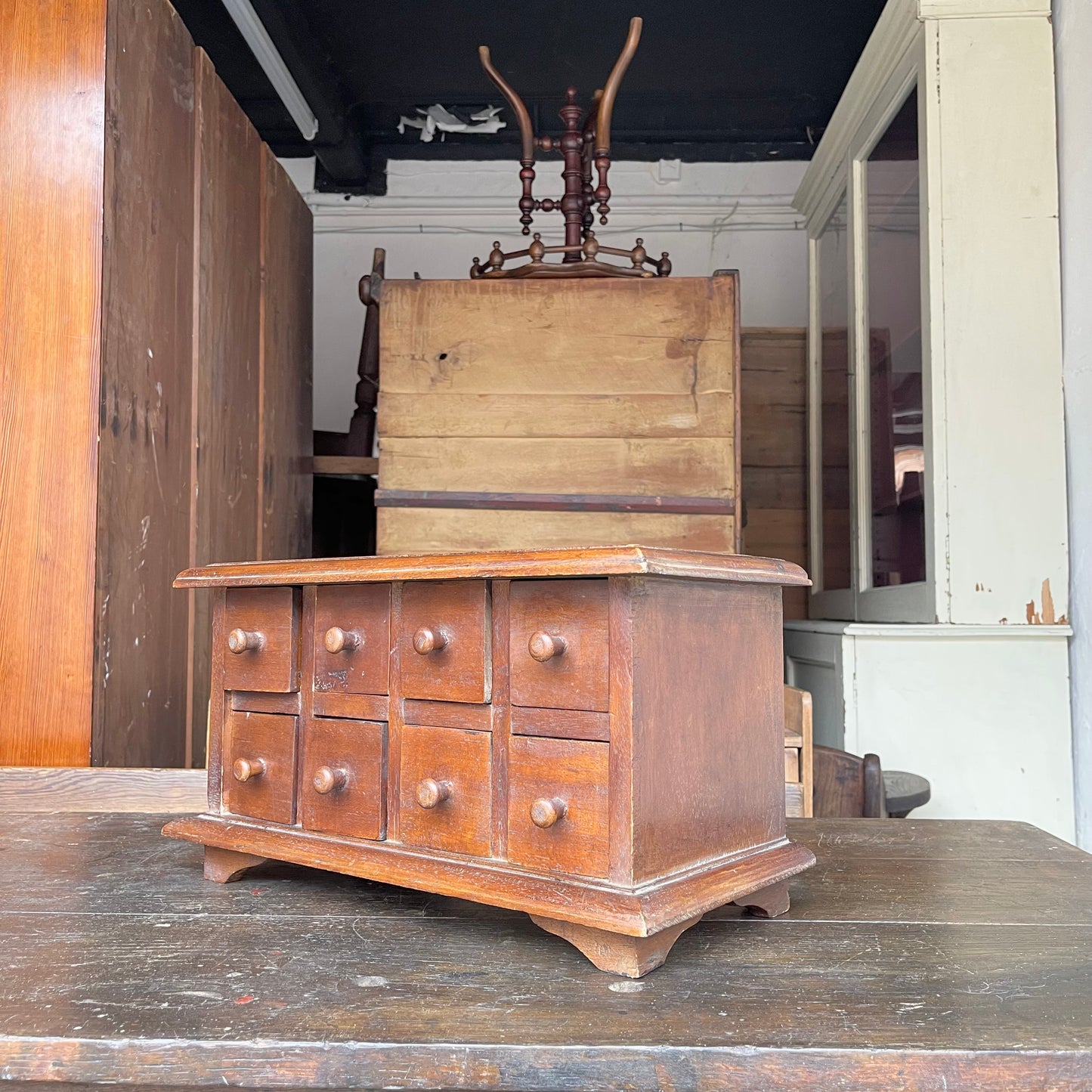 Vintage Small Bank Of Drawers - #2103