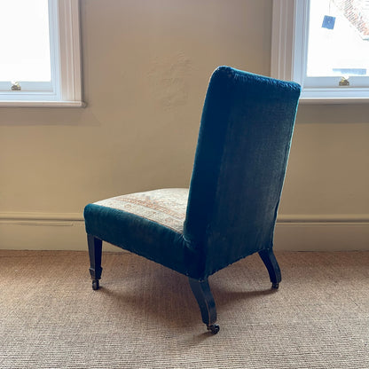 Antique Slipper Chair by Hampton & Sons of Pall Mall -#1535