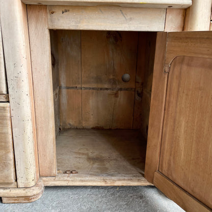 Antique Pine Dresser Base -#1445