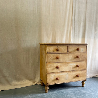 Antique Pine Chest of Drawers - #2415