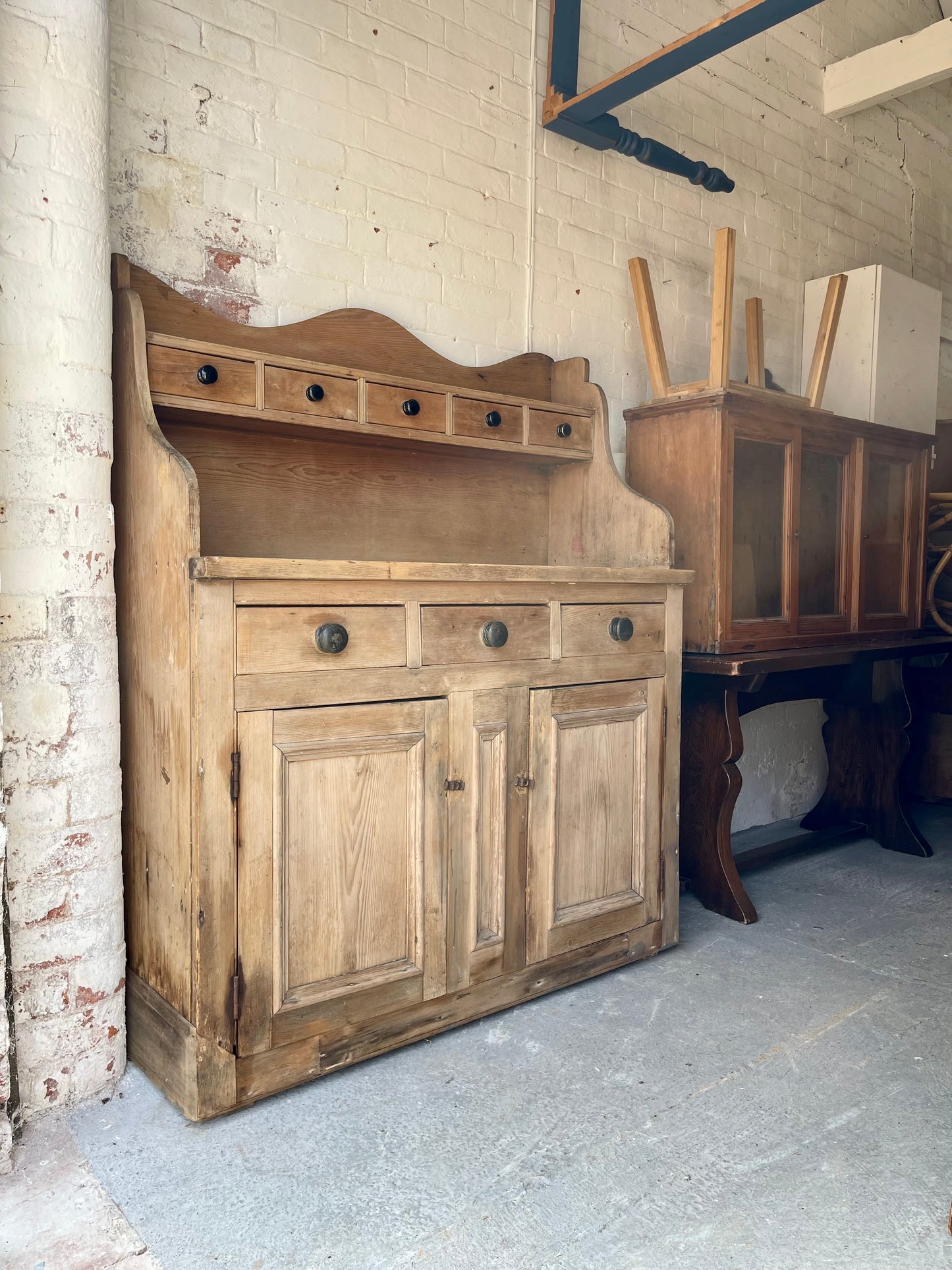 Antique Pine Dresser - #1625