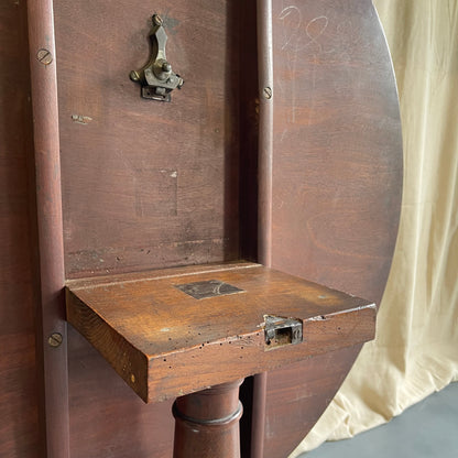 Antique Tilt Top Table - #2192