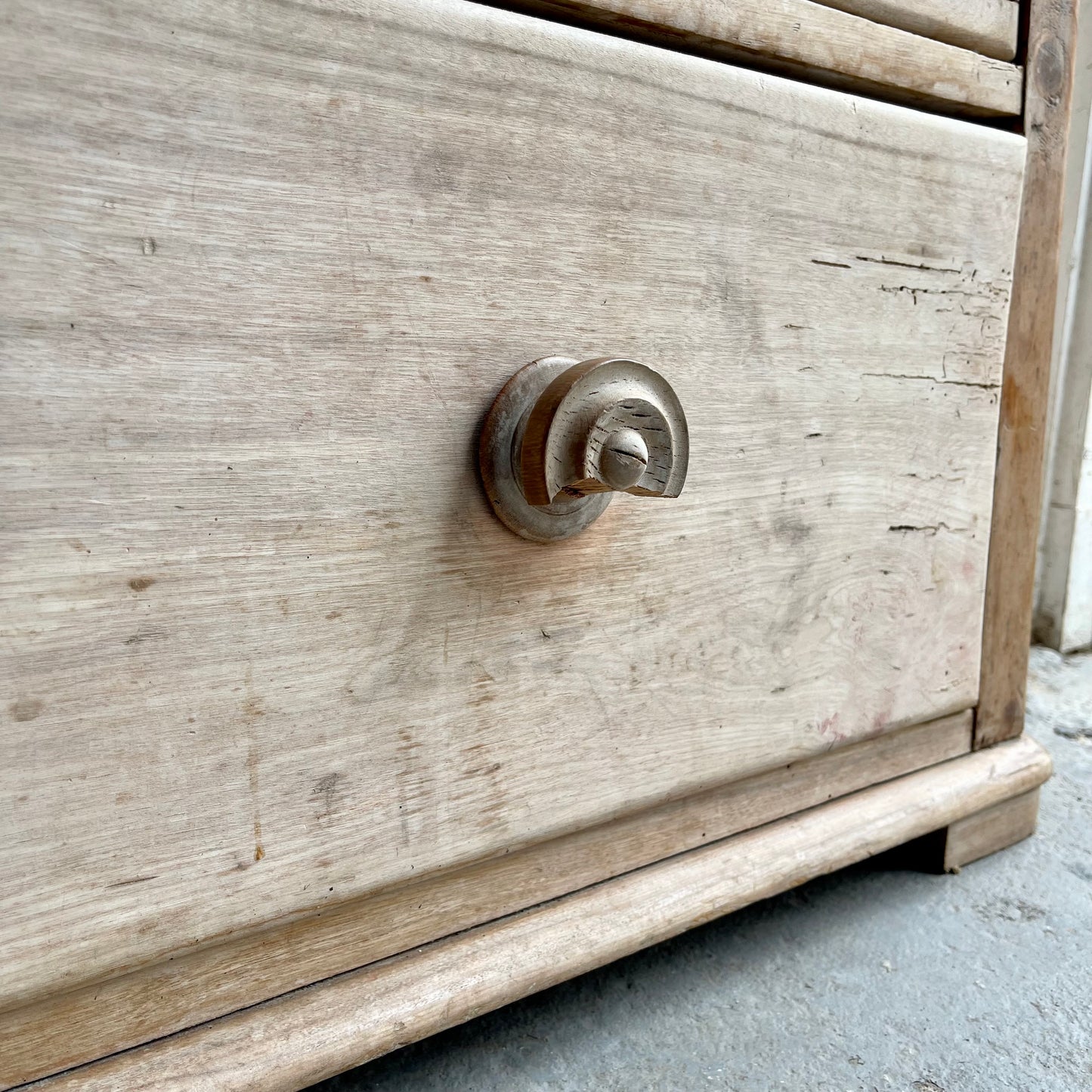 Antique Pine Dresser Base -#1445