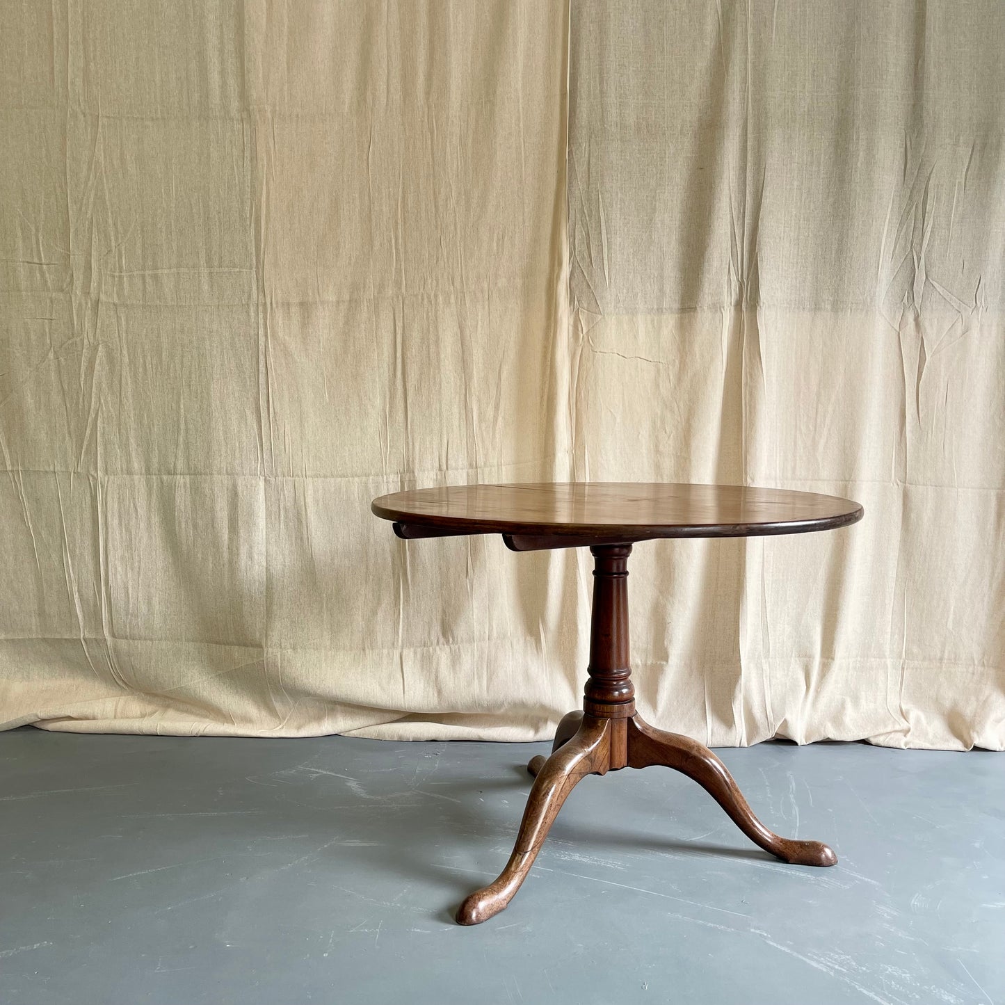 Antique Tilt Top Table - #2192