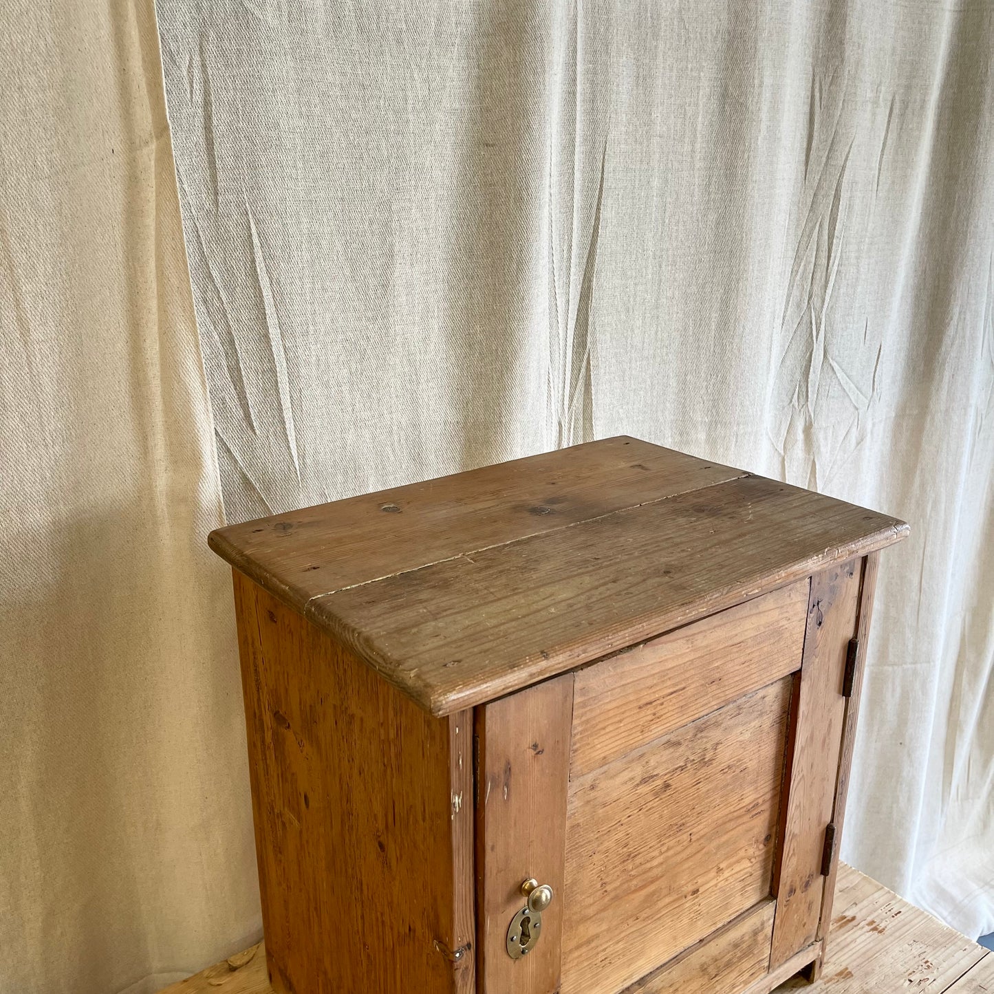Antique Pine Cupboard - #2203