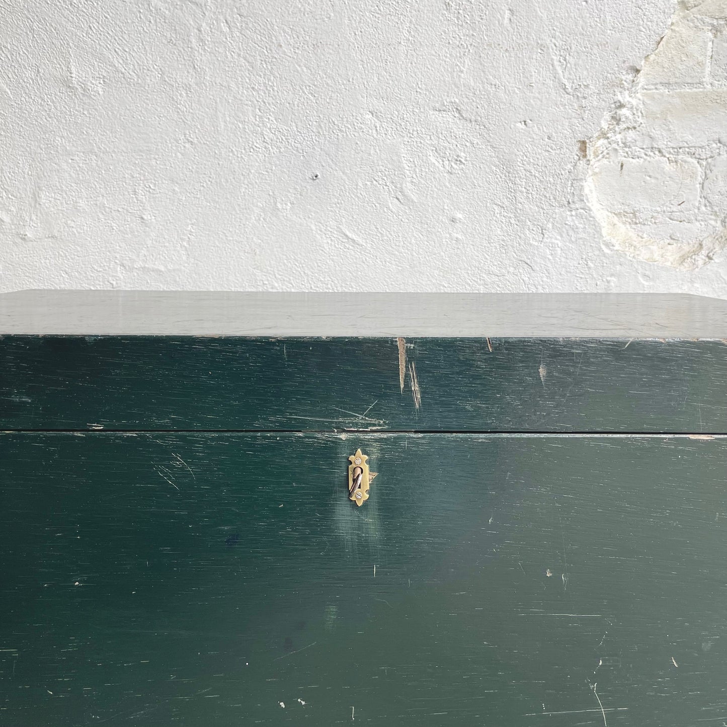 Vintage Pine Painted Toolbox - #1998