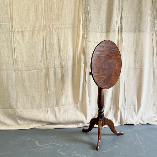 Antique Tilt Top Side Table - #2193