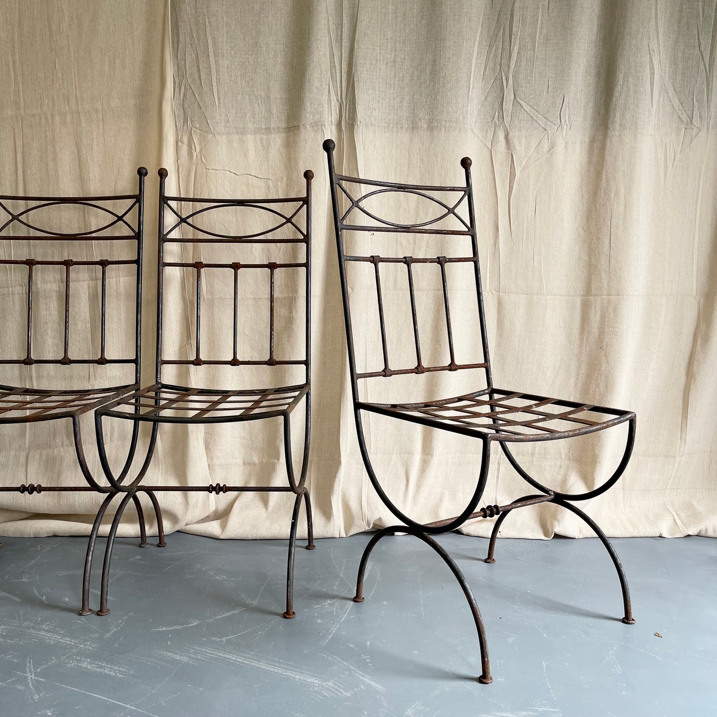 Vintage Metal Chairs - #2211