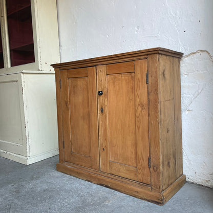 Antique Pine Cupboard - #1916