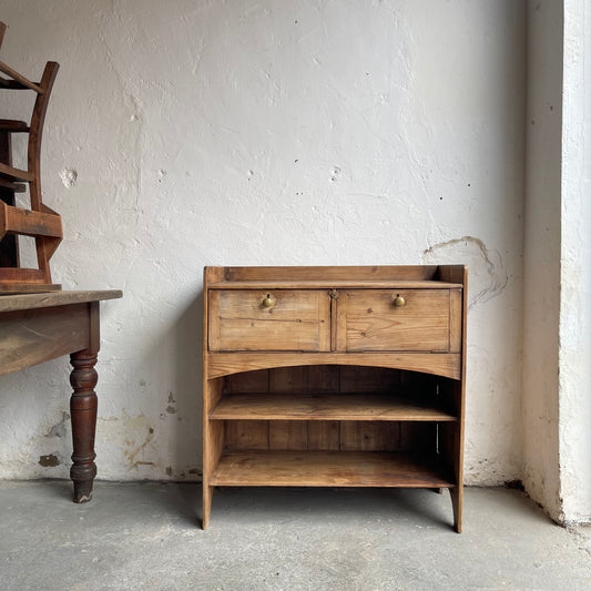 Antique Pine Cupboard - #2102